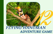 Flying Hanuman