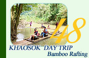 Khaosok Bamboo Rafting